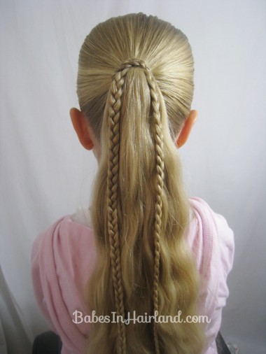 Ribbon & Braids Hairstyle | BabesInHairland.com