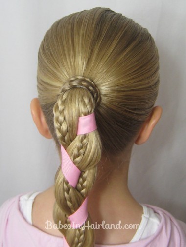 Ribbon & Braids Hairstyle | BabesInHairland.com