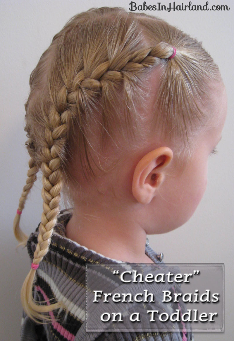 Toddler French Braids - Babes In Hairland