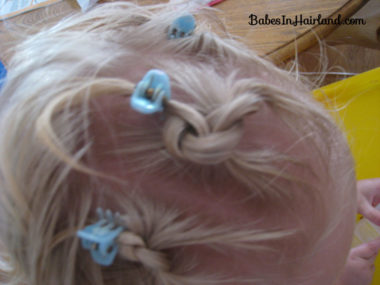 Baby Square Knots Hairstyle (6)