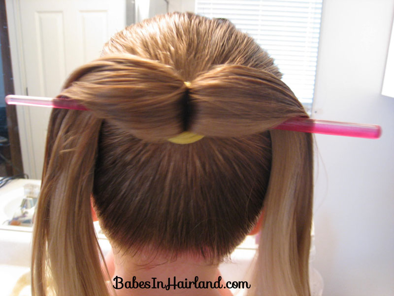 chinese hairstyle with stick