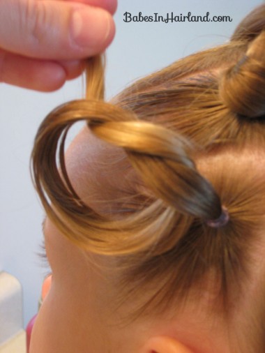 Knotty Flower Girl Hairstyle (5)