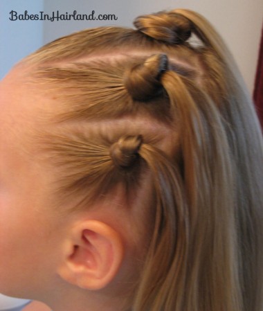 Knotty Flower Girl Hairstyle (8)