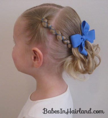 Rubber Band Wraps and Messy Bun (3)