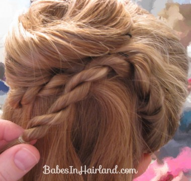 Twisted Flower Girl Hairstyle (8)