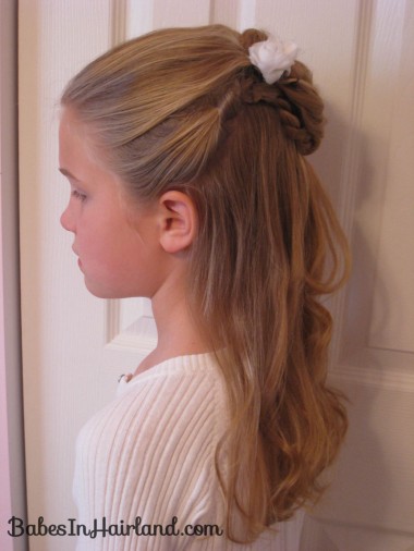 Twisted Flower Girl Hairstyle (11)