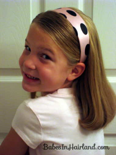 Polka Dot Headband Hairstyles (2)