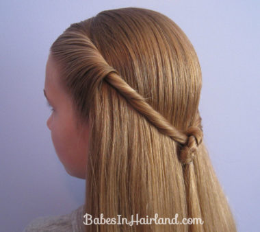 Twisted Knot Hairstyle | Teen Hairstyles (12)