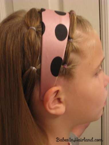 Polka Dot Headband Hairstyles (13)