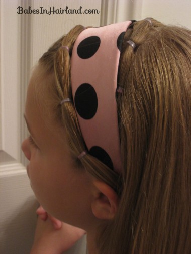 Polka Dot Headband Hairstyles (14)