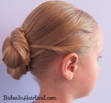 Criss Cross Twists into a Bun (13)