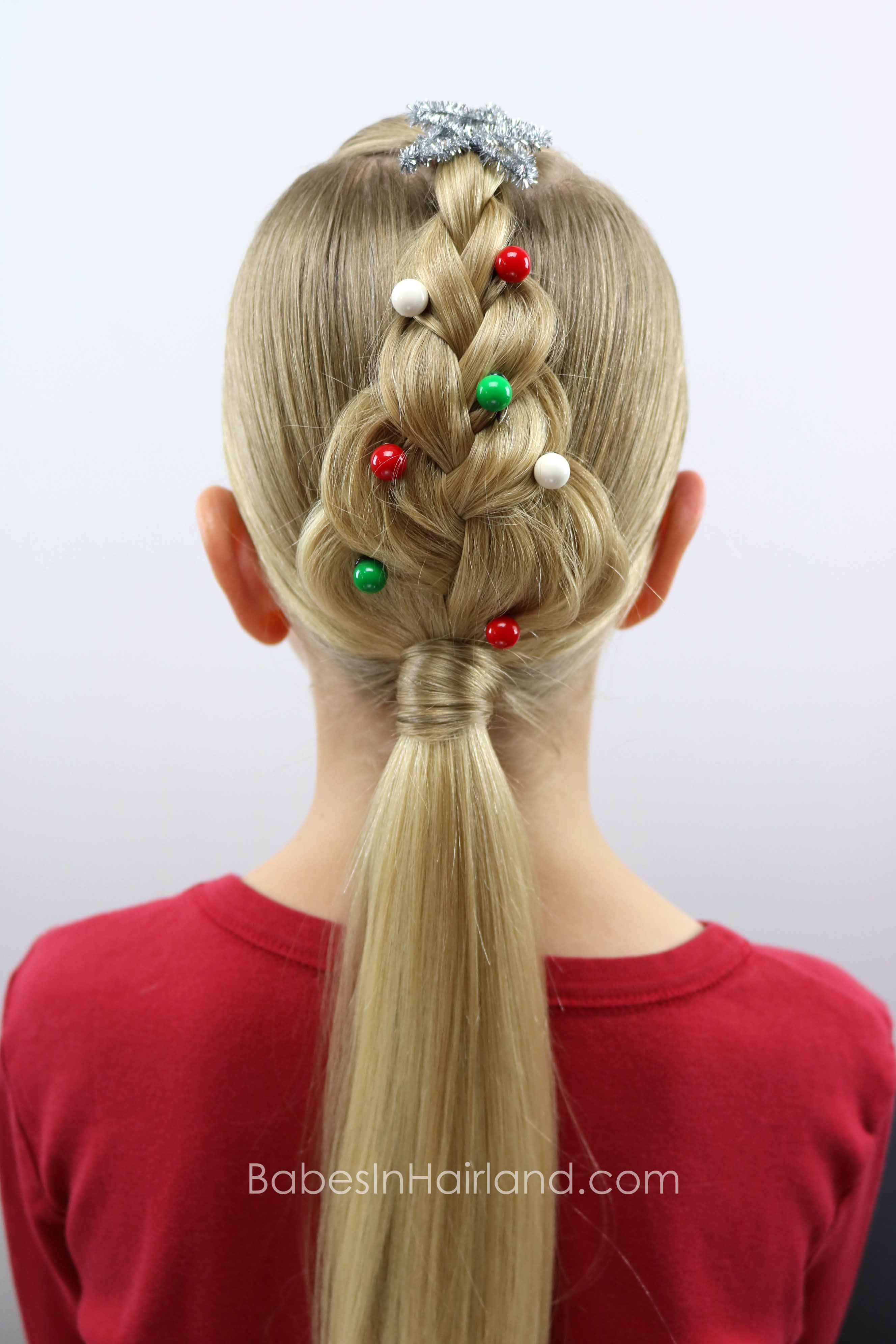 Christmas Tree Braid Babes In Hairland