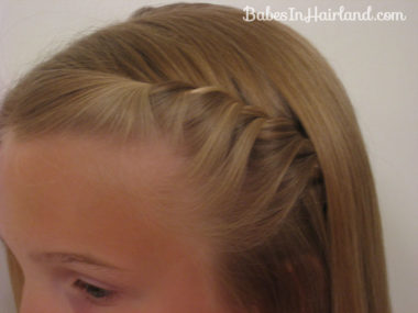 Simple 2 Strand Twist for Bangs (4)
