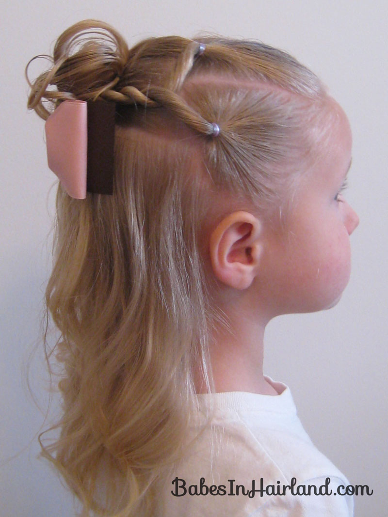 Combo Flower Girl Hairstyle - Babes In Hairland