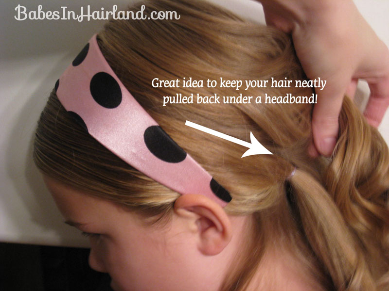 Headband Hair Trick - Babes In Hairland
