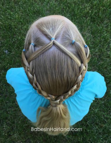 Ponytails and 4 Strand Braids from BabesInHairland.com #ponytails #4strandbraids #braids #hair #hairstyle