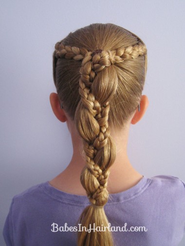 Braid Wrapped Ponytail (6)