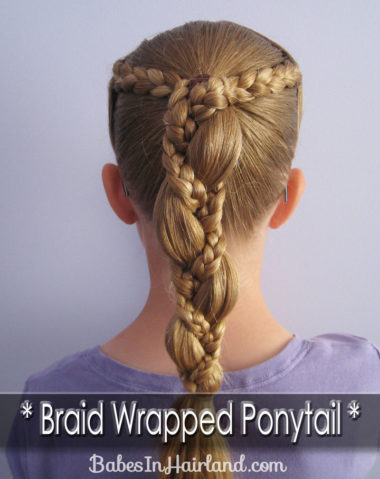 Braid Wrapped Ponytail (5)