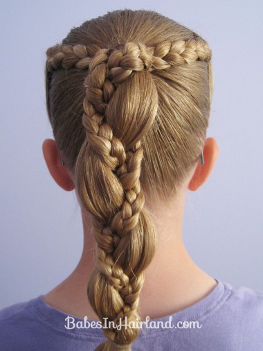 Braid Wrapped Ponytail (3)