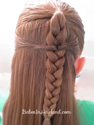 Side Braid and a Topsy Tail Twist (5)