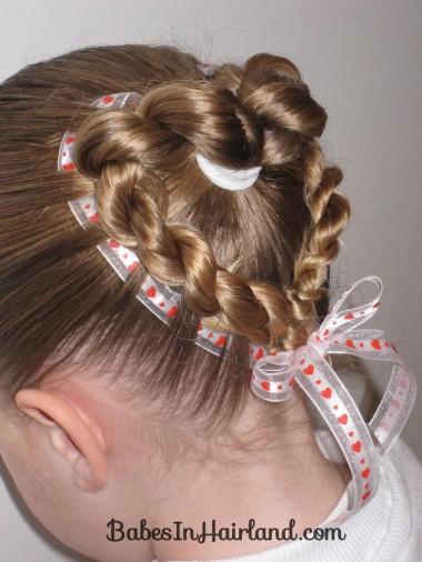 Heart to Heart Valentine Hairstyle (1)
