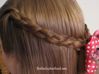 Simple 4 Strand Pullback Hairstyle (5)