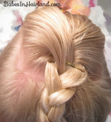 Cascade/Feathered Braid Hairstyle (2)