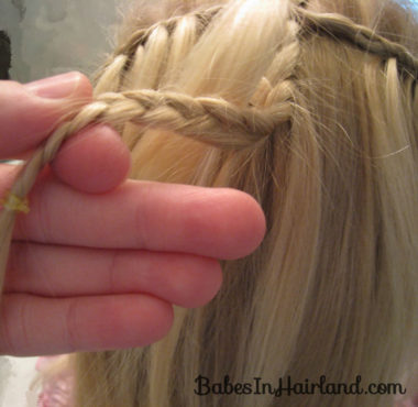 Cascade/Feathered Braid Hairstyle (9)