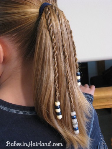 How to add beads to the ends of braids (15)