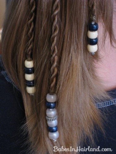 How to add beads to the ends of braids (14)