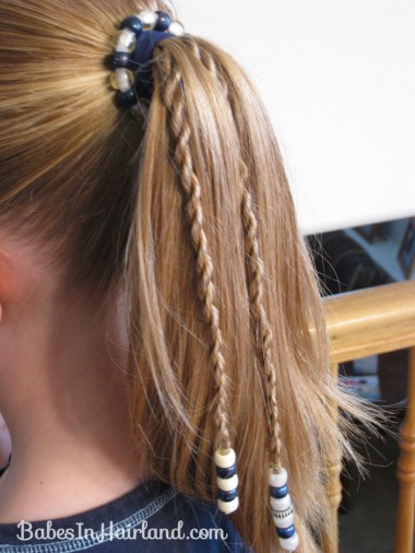 How to add beads to the ends of braids (16)