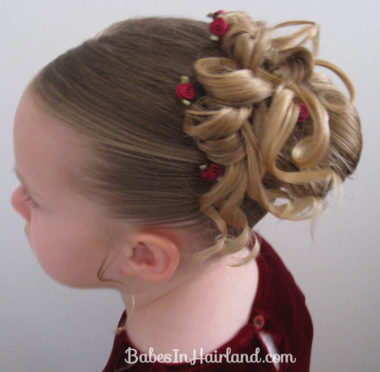 Easter Updo Hairstyle (1)