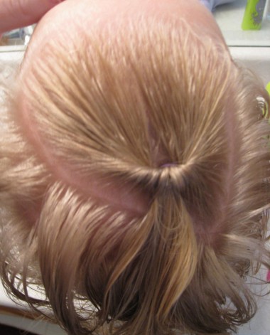 Baby Hair Easter Hairstyle (2)
