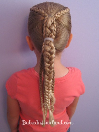 Ponytails and Braids Hairstyle (12)