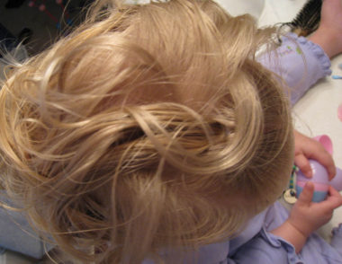 Baby Hair Easter Hairstyle (7)