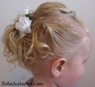 Baby Hair Easter Hairstyle (1)