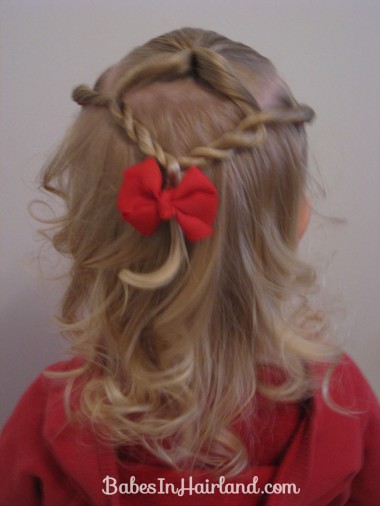 Baby Hairstyle - Twist Braids and Pull Throughs (4)