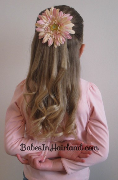 Simple Pull Back Hairstyle (9)