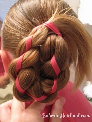 4 Strand Braid with Ribbon In It (8)