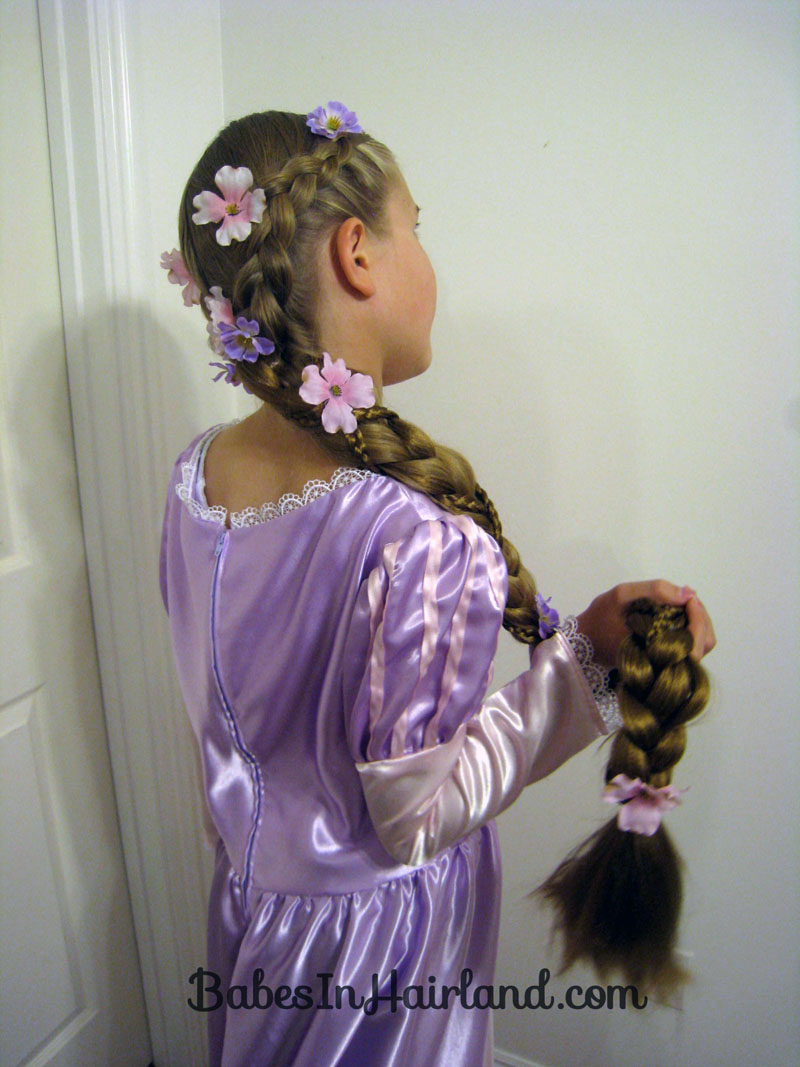 Rapunzel Hair Tutorial - Using Extensions - Babes In Hairland