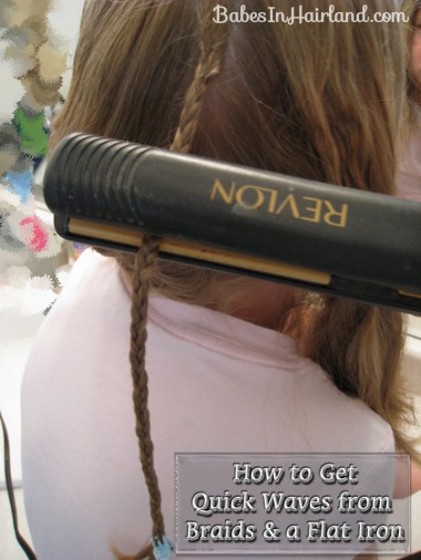 How to Get Quick Waves from Braid and Flat Iron (1)