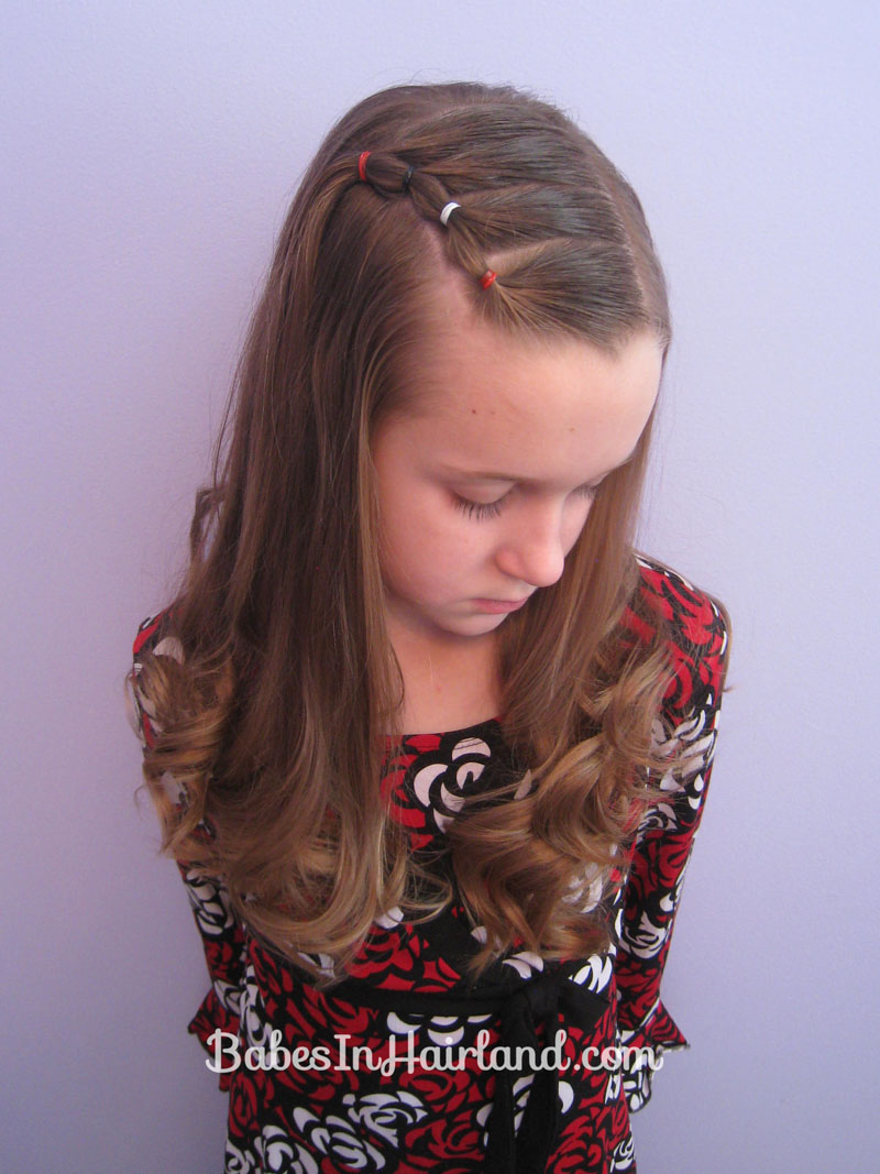 curly hairstyles for little girls with braids