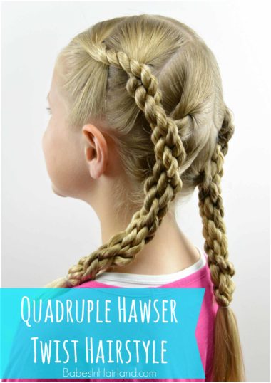 Hawser Twist Hairstyle from BabesInHairland.com #hair #hairstyle #twists #braids