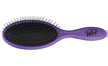 The Wet Brush Detangling Brush is great for getting out tangles in all hair types, especially curls. BabesInHairland.com