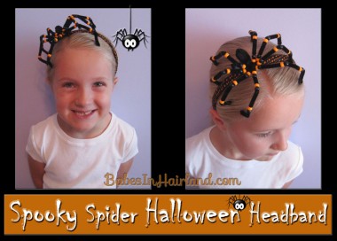 Spooky Spider Halloween Headband (1)