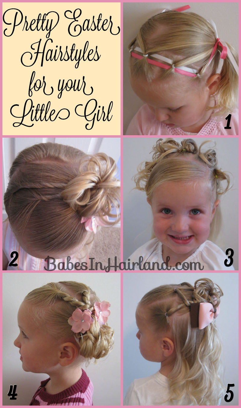 5 Pretty Easter Hairstyles - Babes In Hairland