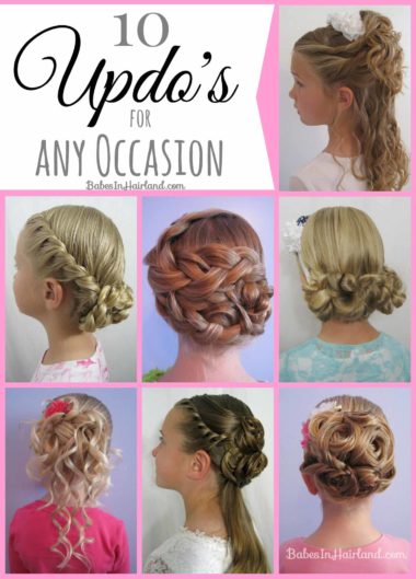 10 Updos for Any Occassion from BabesInHairland.com