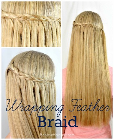 Wrapping Feather Braid from BabesInHairland.com #featherbraid #braids #hairstyle #hair