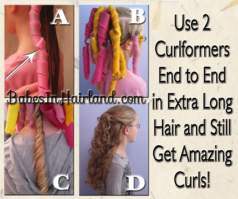 Curlformers dry clearance hair