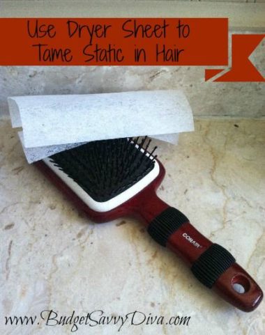 How to Get Rid of Static Cling in Hair from BabesInHairland.com #hair #statichair #staticcling #hairhack